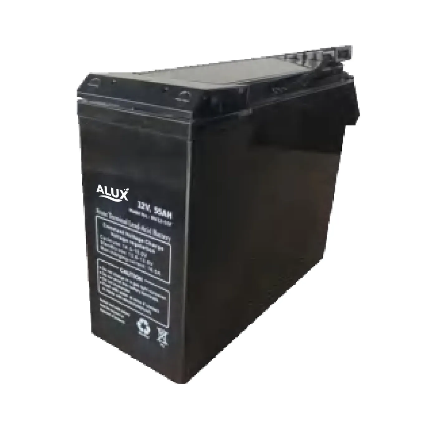 ALUX ALXFT12-55 12V 55Ah Front Terminal VRLA (AGM) Sealed Lead Acid Battery