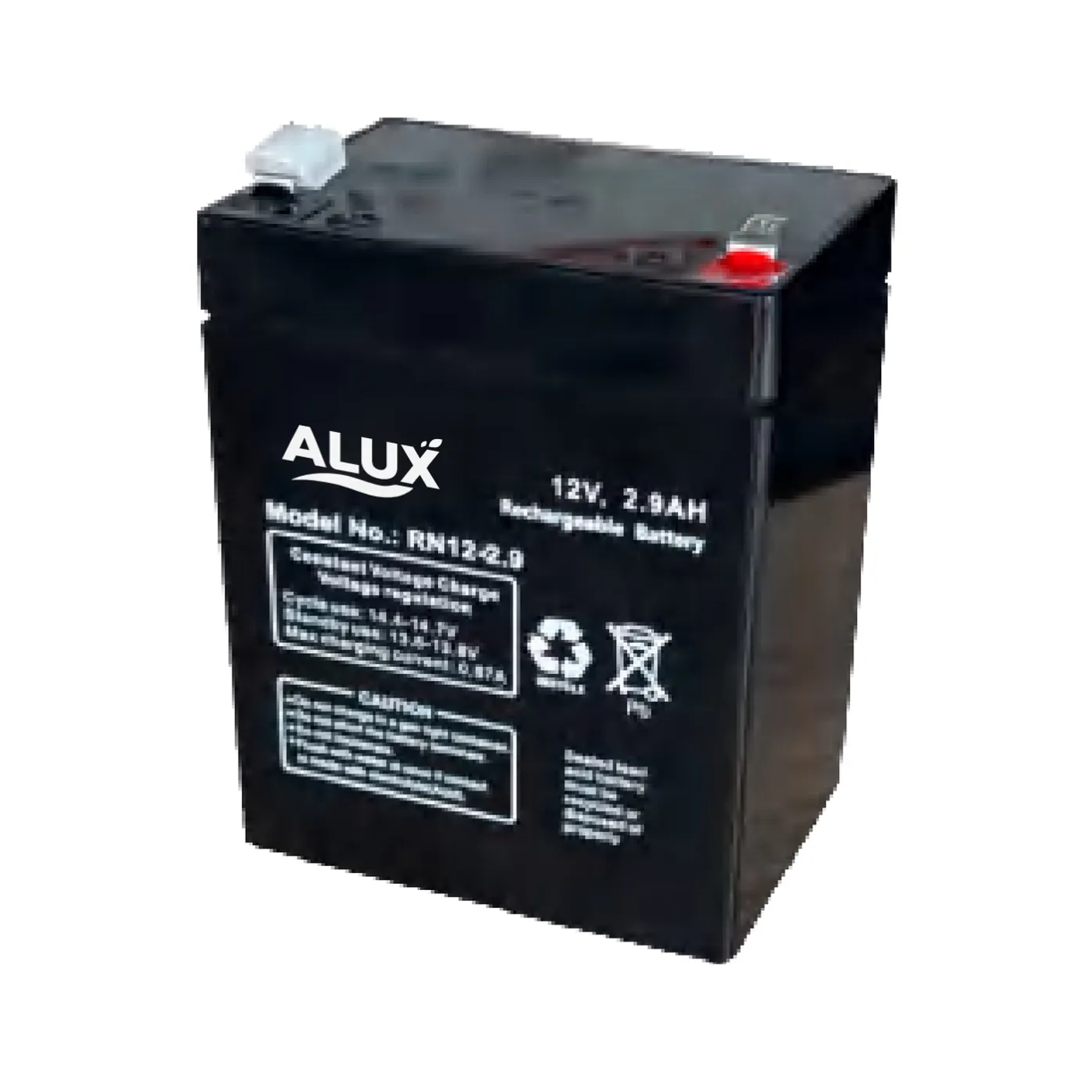 ALUX ALX12-2.9 12V 2.9Ah VRLA (AGM) Sealed Lead Acid Battery