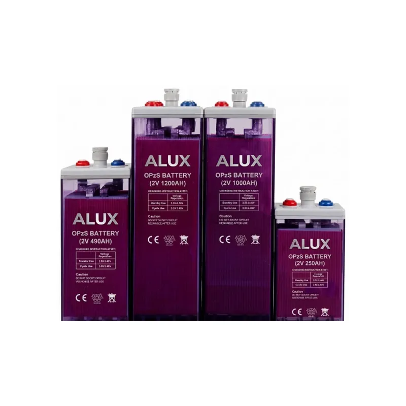 ALUX 2V OPzS tubular gel battery series