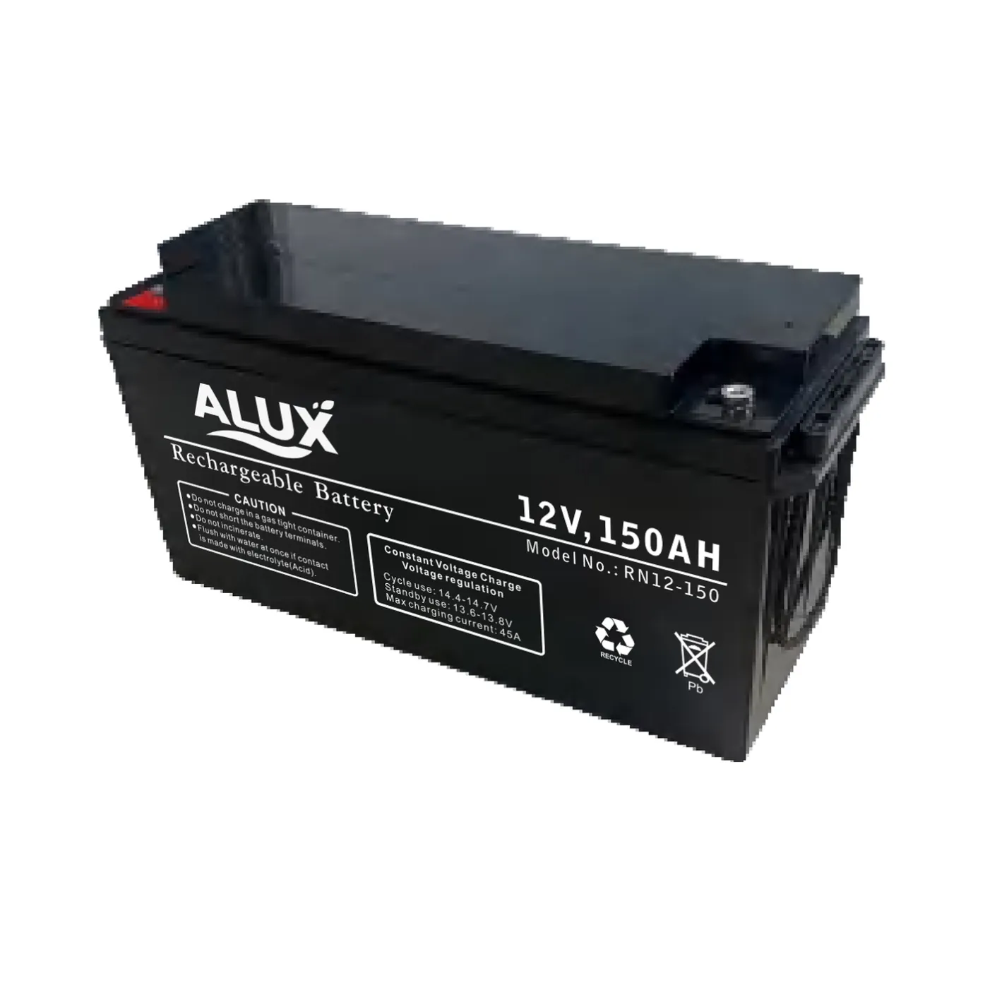 ALUX ALX12-150 12V 150Ah VRLA (AGM) Sealed Lead Acid Battery