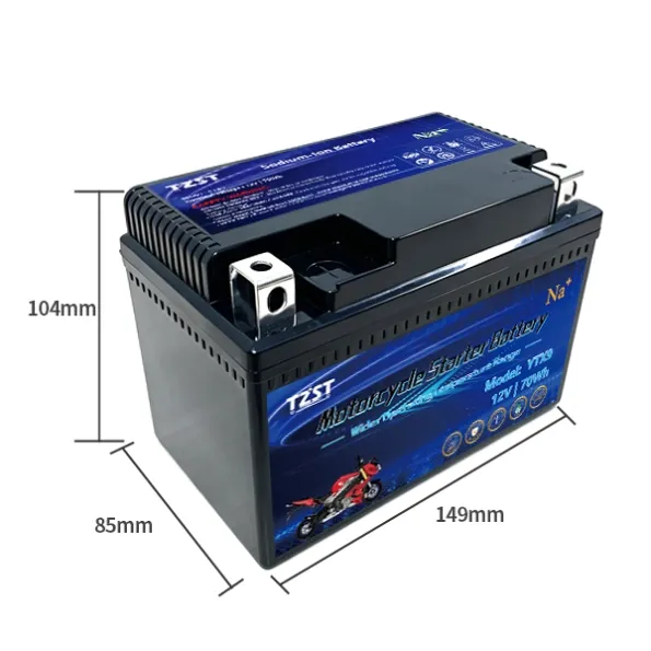 YTX9 12V 70Wh Soduim-Ion Motorcycle Starter Battery manufacture Jump starter