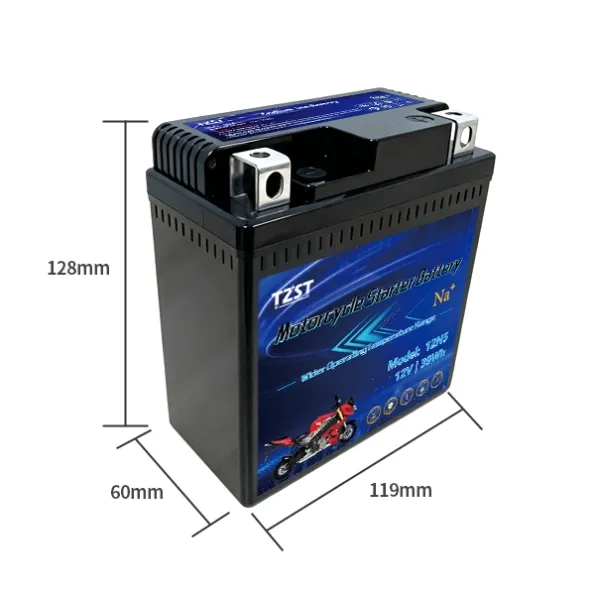 12N5A 12V 39Wh Sodium-Ion Motorcycle