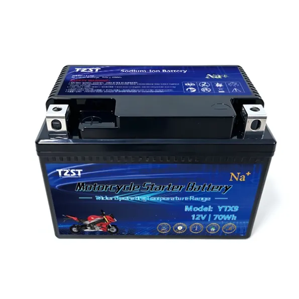 SIB YTX9 12V 70Wh Soduim-Ion Motorcycle Starter Battery