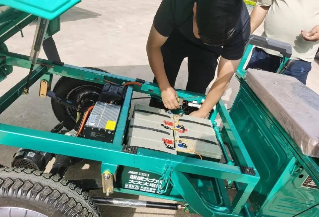 chassis and battery