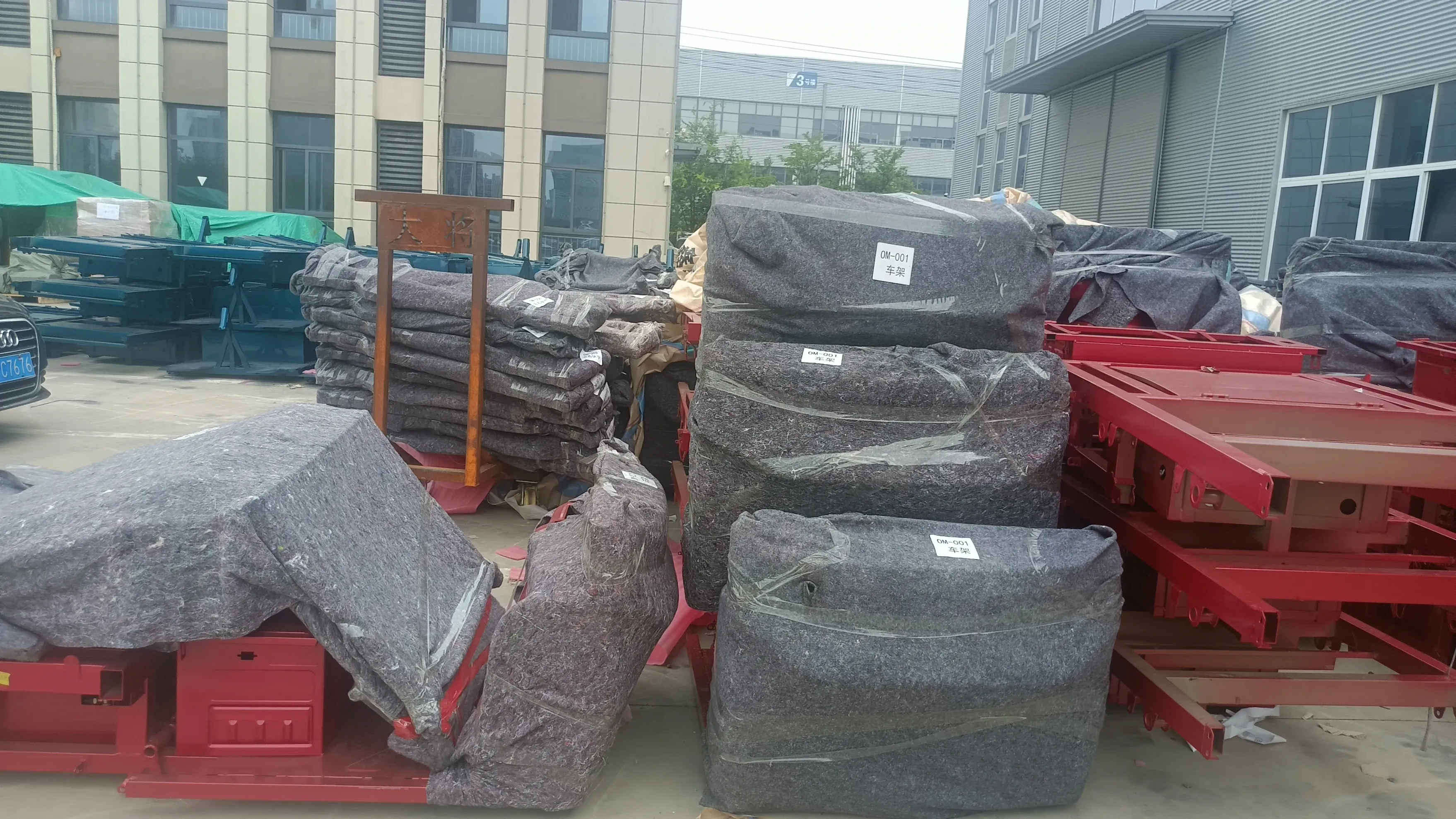 elelctric Moped CKD packing