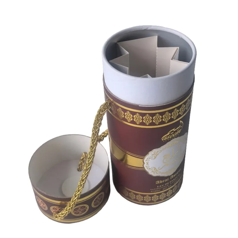 Paper tube with braided rope handle6