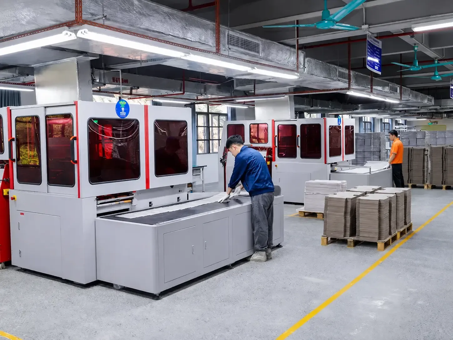 automatic-die-cutting-production-line