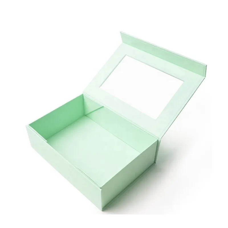Foldable box with window6