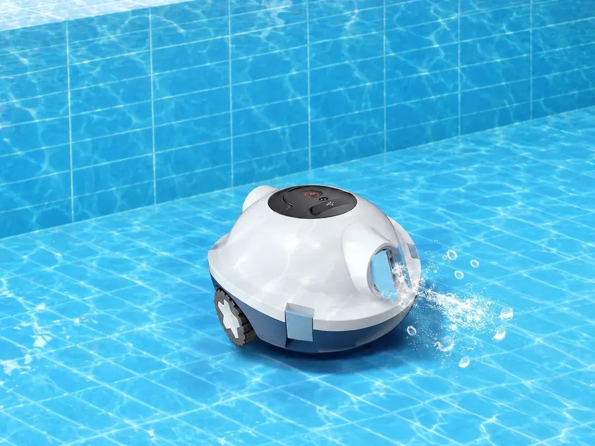 Aspirazione da 25 GPM per un fondo pulito · Robot pulitore per piscina Y10
