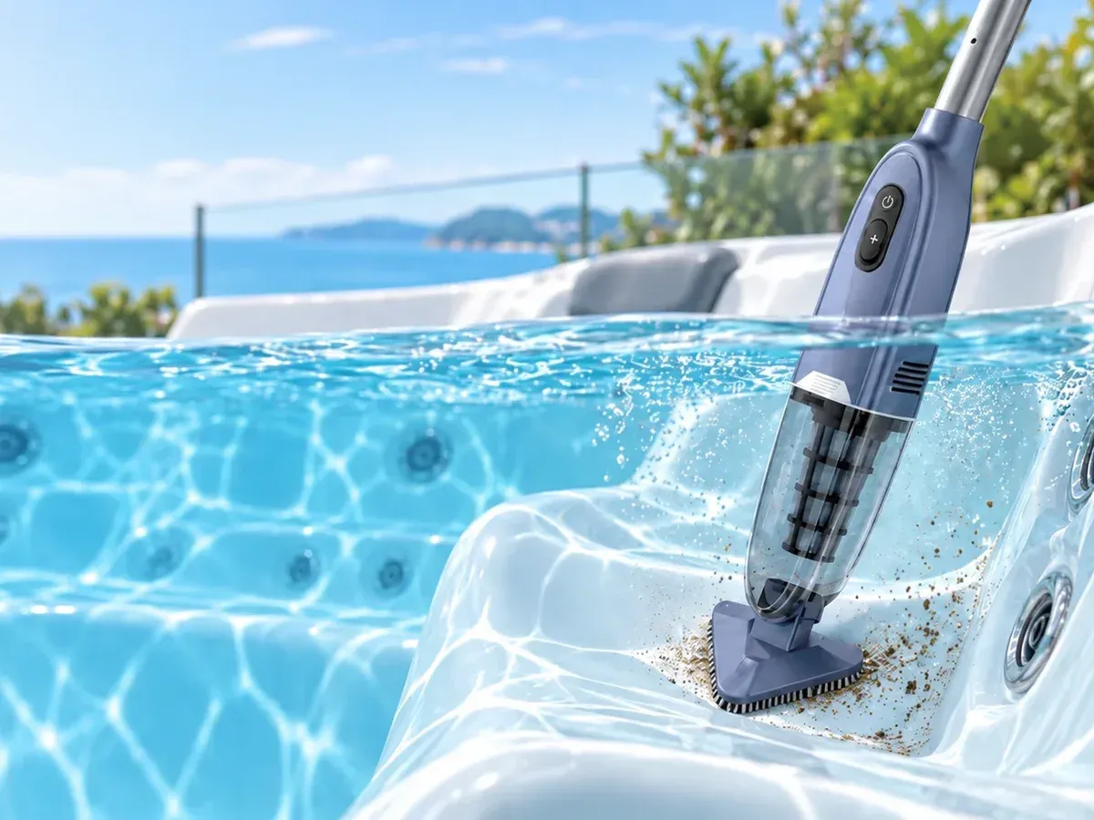 Vielseitig einsetzbar in Pools und Whirlpools · H200 Hand-Poolsauger