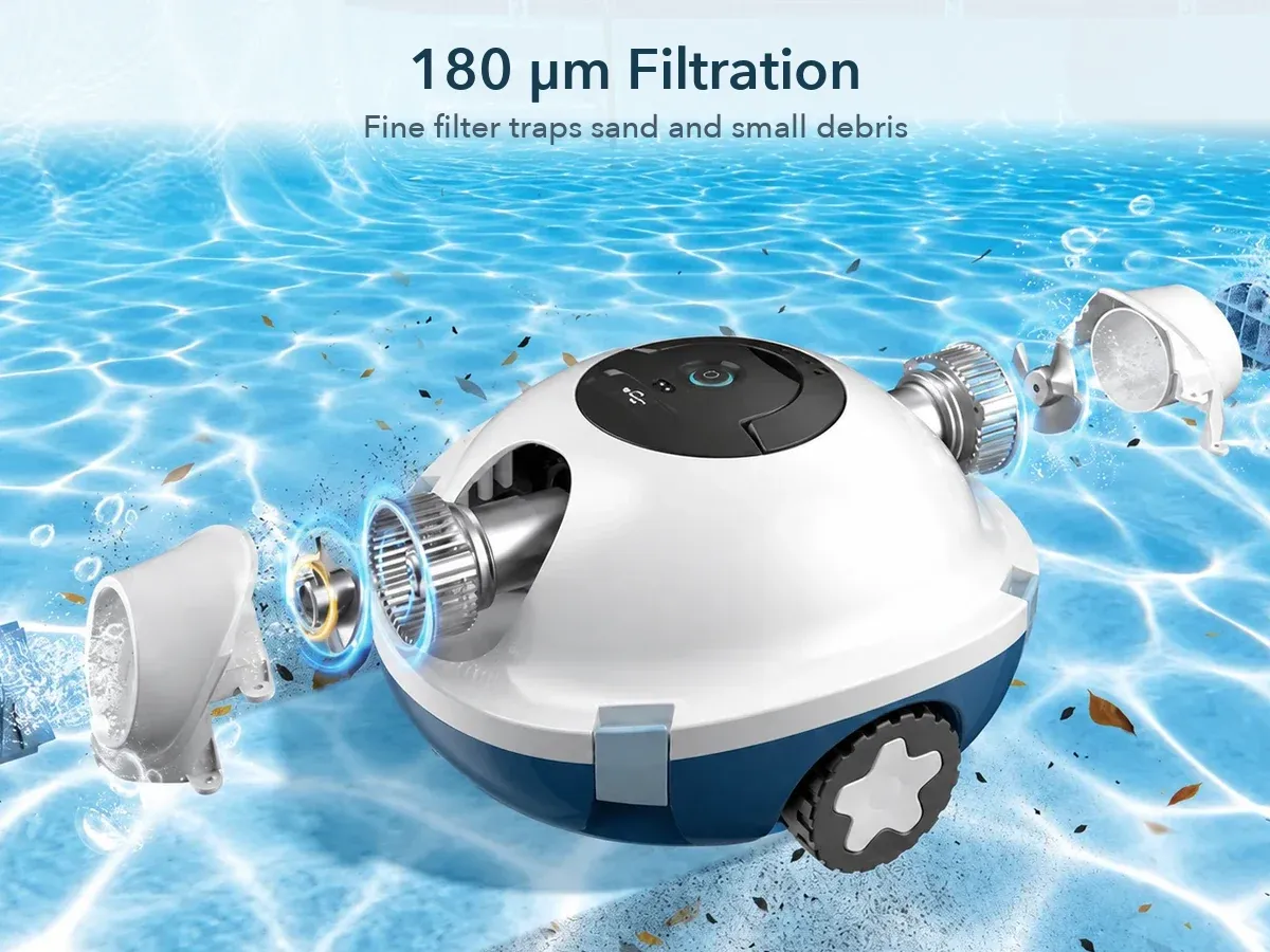Y10: Filtro da 180 µm contro sabbia e detriti