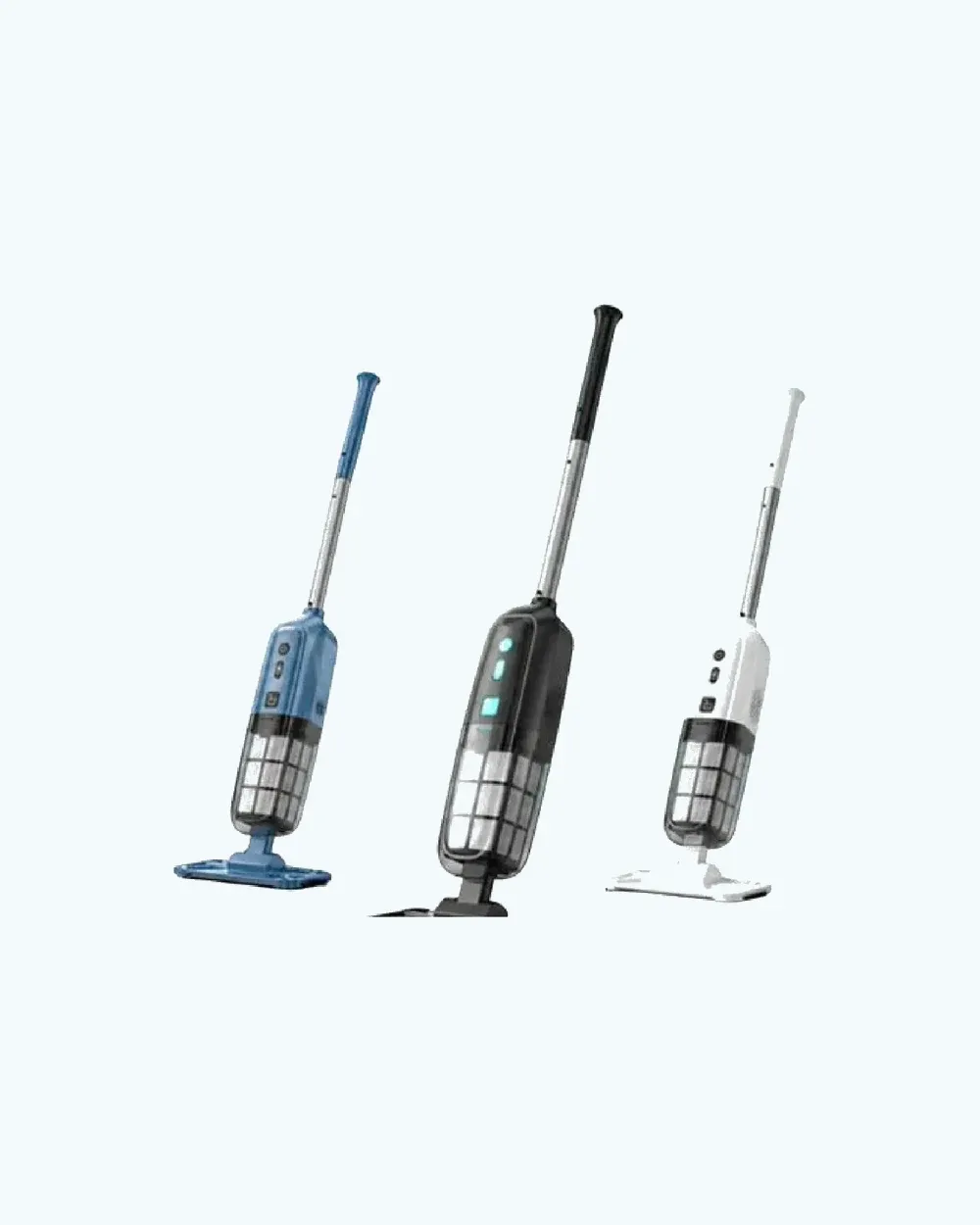 H100 Hand-Poolsauger in Blau, Schwarz und Weiß