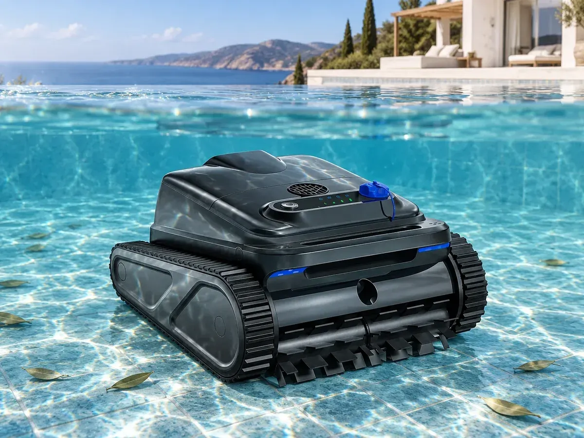 Boden, Wände und Wasserlinie · Y50S Poolroboter