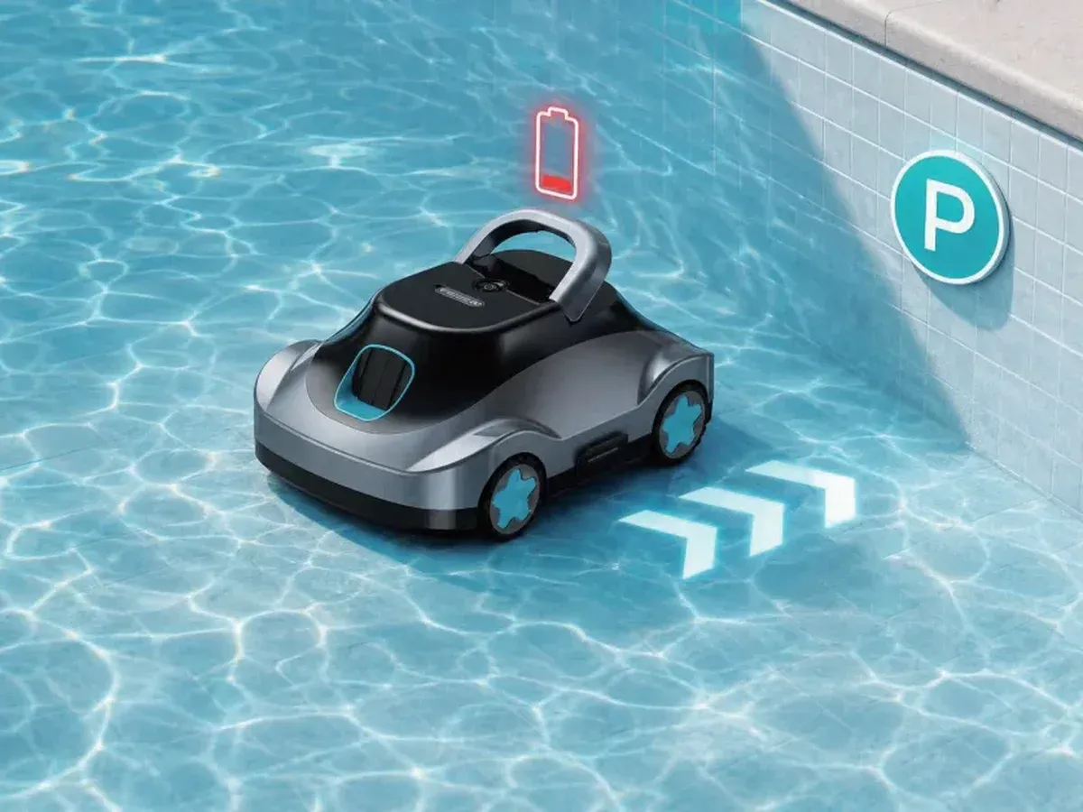 Automatisch zum Poolrand, leichter herausnehmen · C5 Poolroboter
