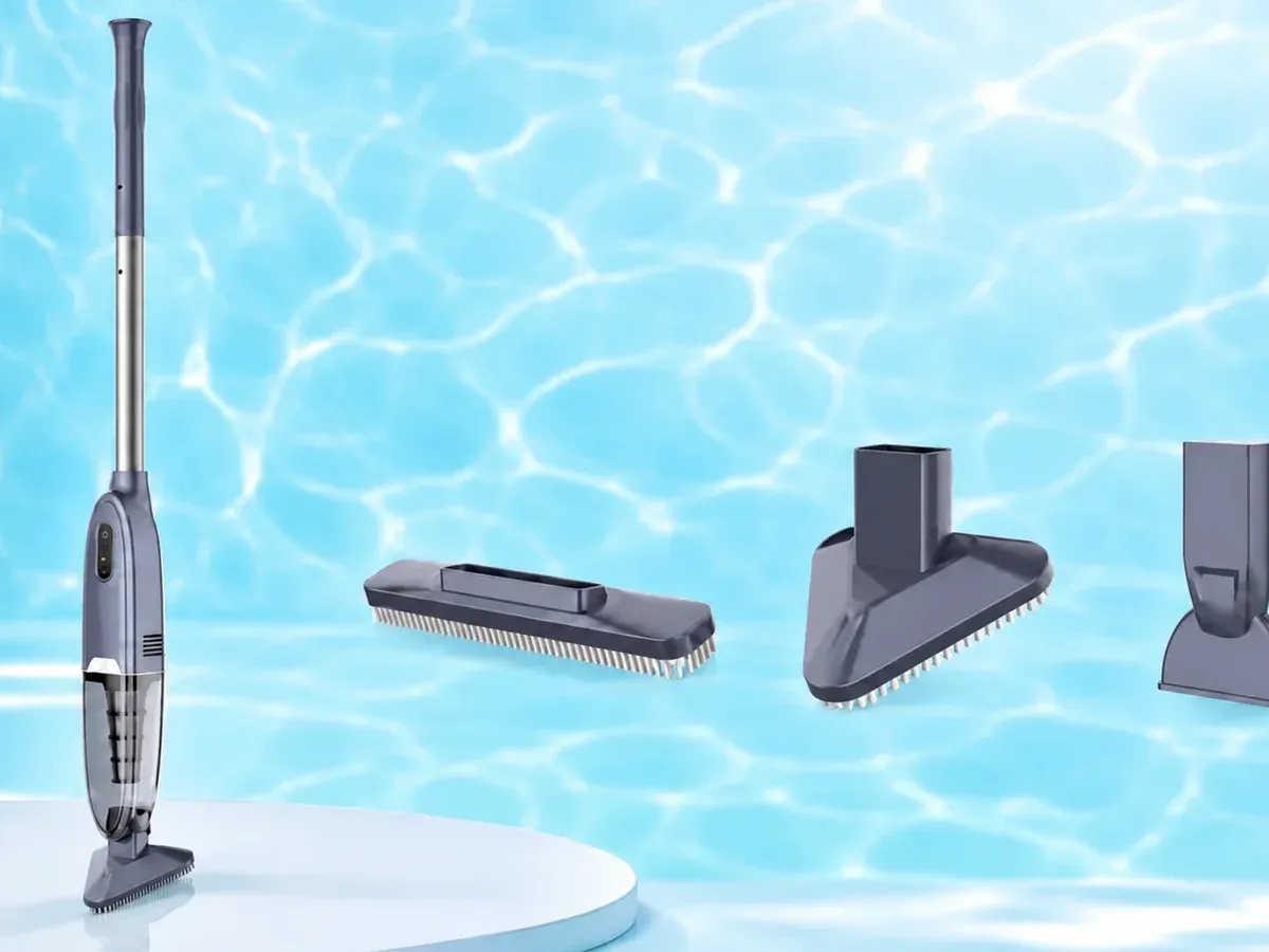 Drei Saugköpfe für unterschiedliche Bereiche · H200 Hand-Poolsauger