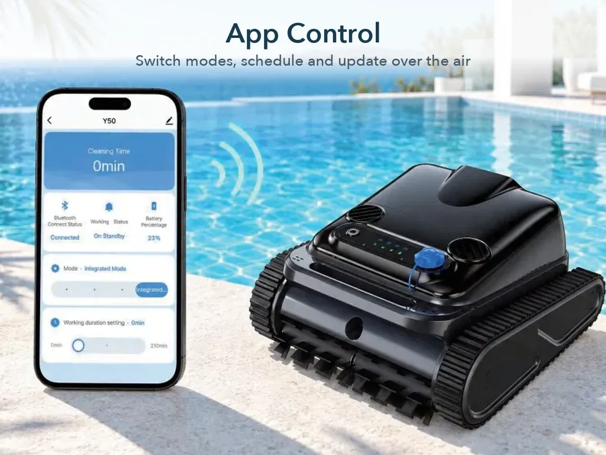 Y50: Reinigung bequem per App steuern
