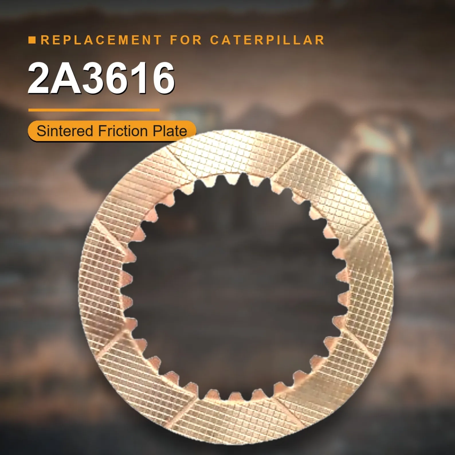 sintered-friction-plate-for-caterpillar-2a3616