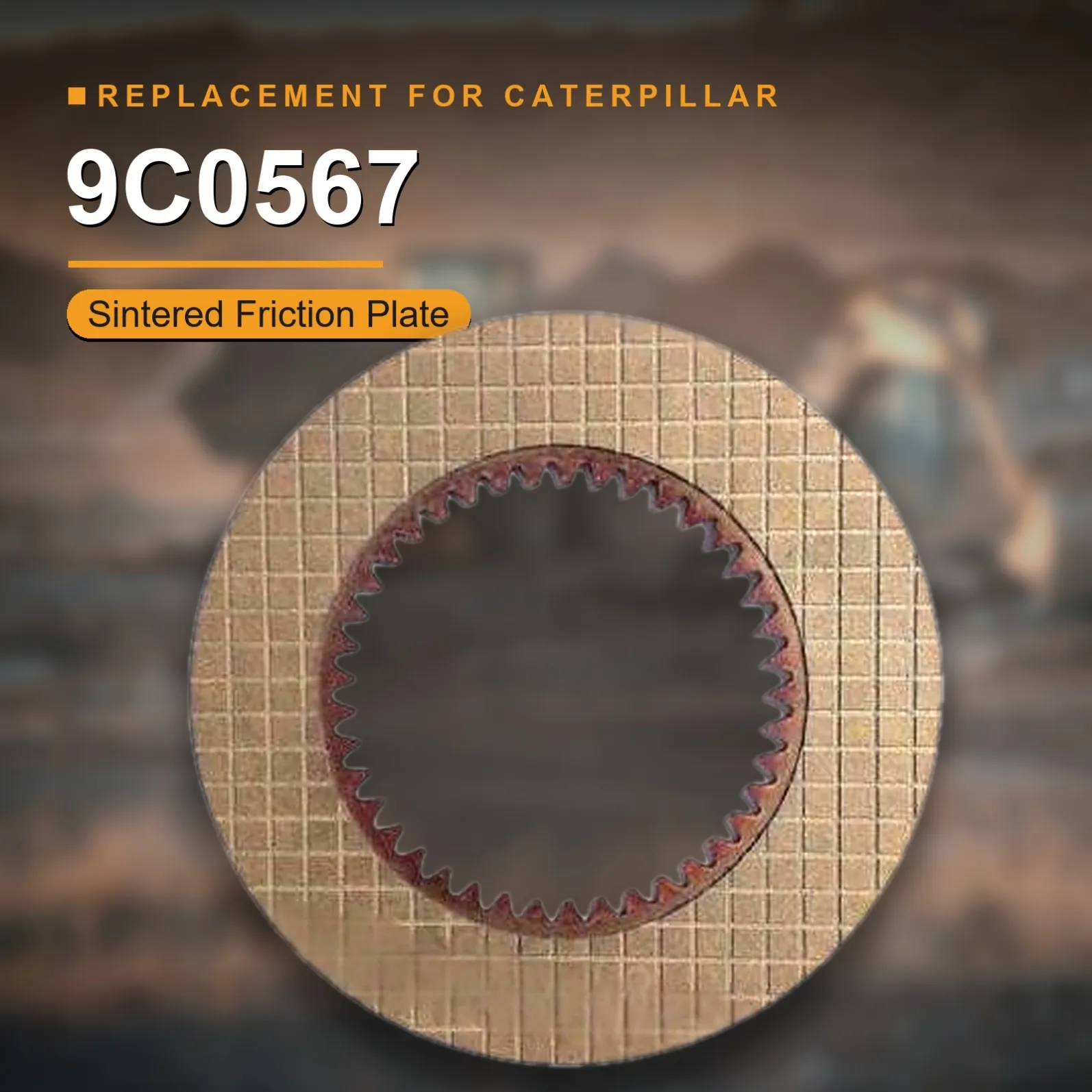 sintered-friction-plate-for-caterpillar-9c0567