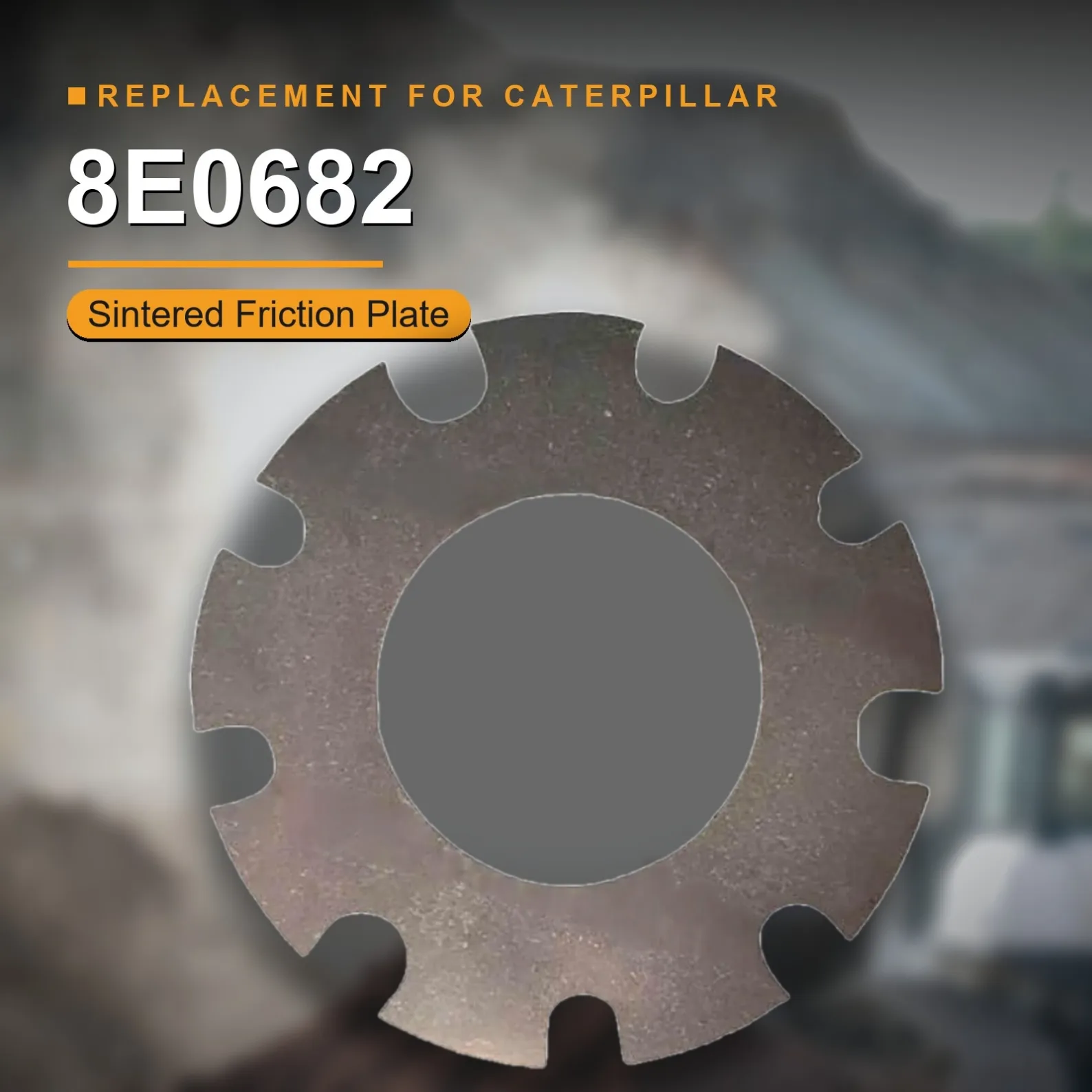 sintered-friction-plate-for-caterpillar-8e0682