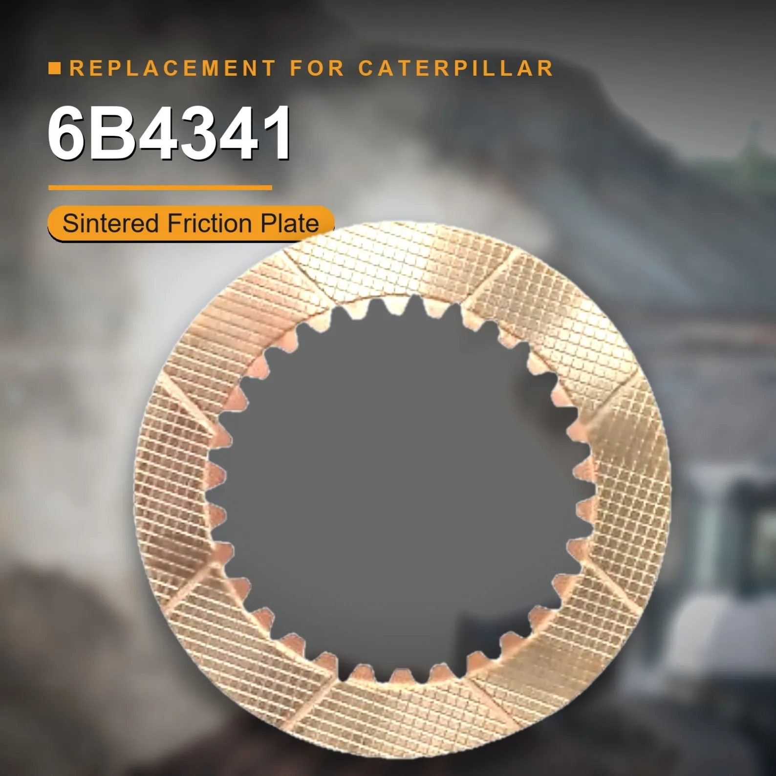 sintered-friction-plate-for-caterpillar-6b4341