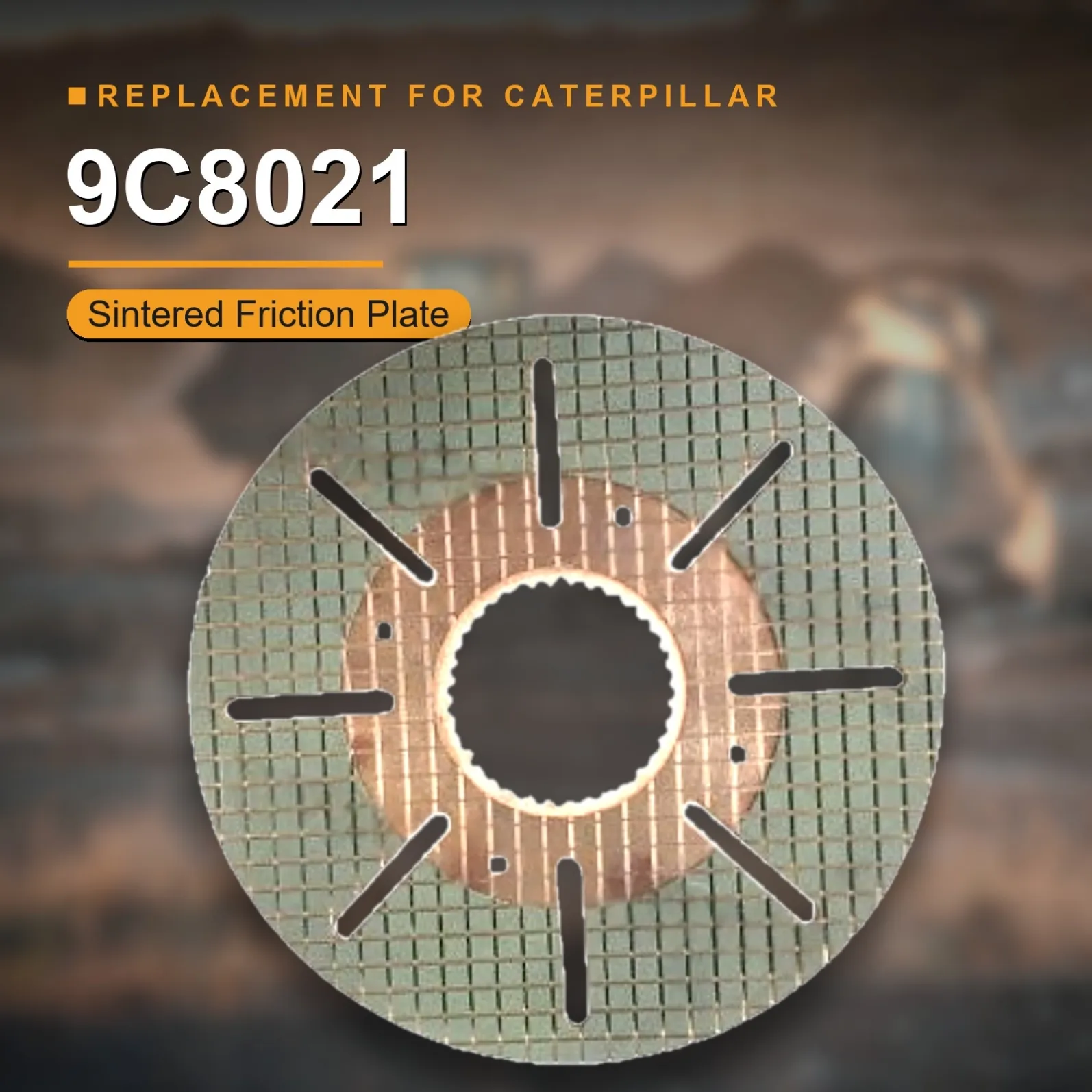 sintered-friction-plate-for-caterpillar-9c8021