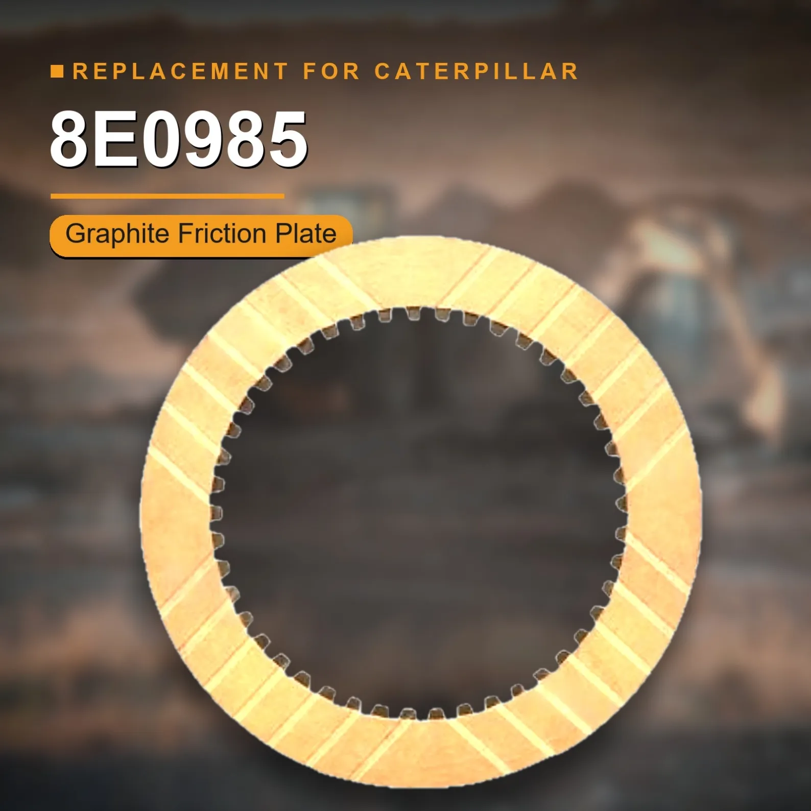 graphite-friction-plate-for-caterpillar-8e0985