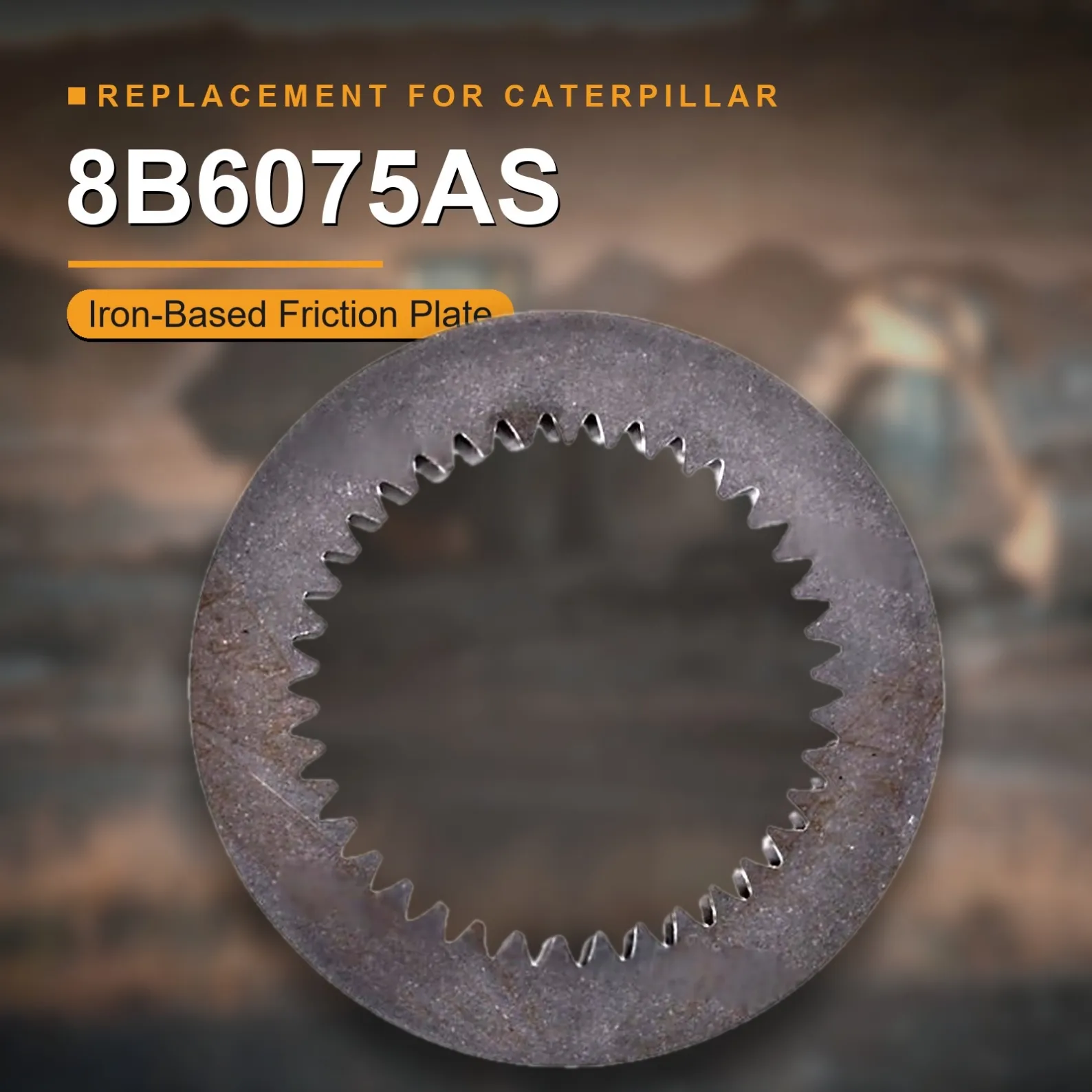 iron-based-friction-plate-for-caterpillar-8b6075as