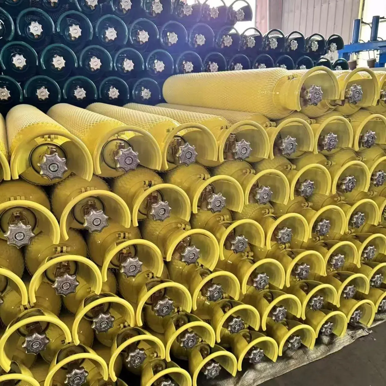 packed nitrogen cylinders