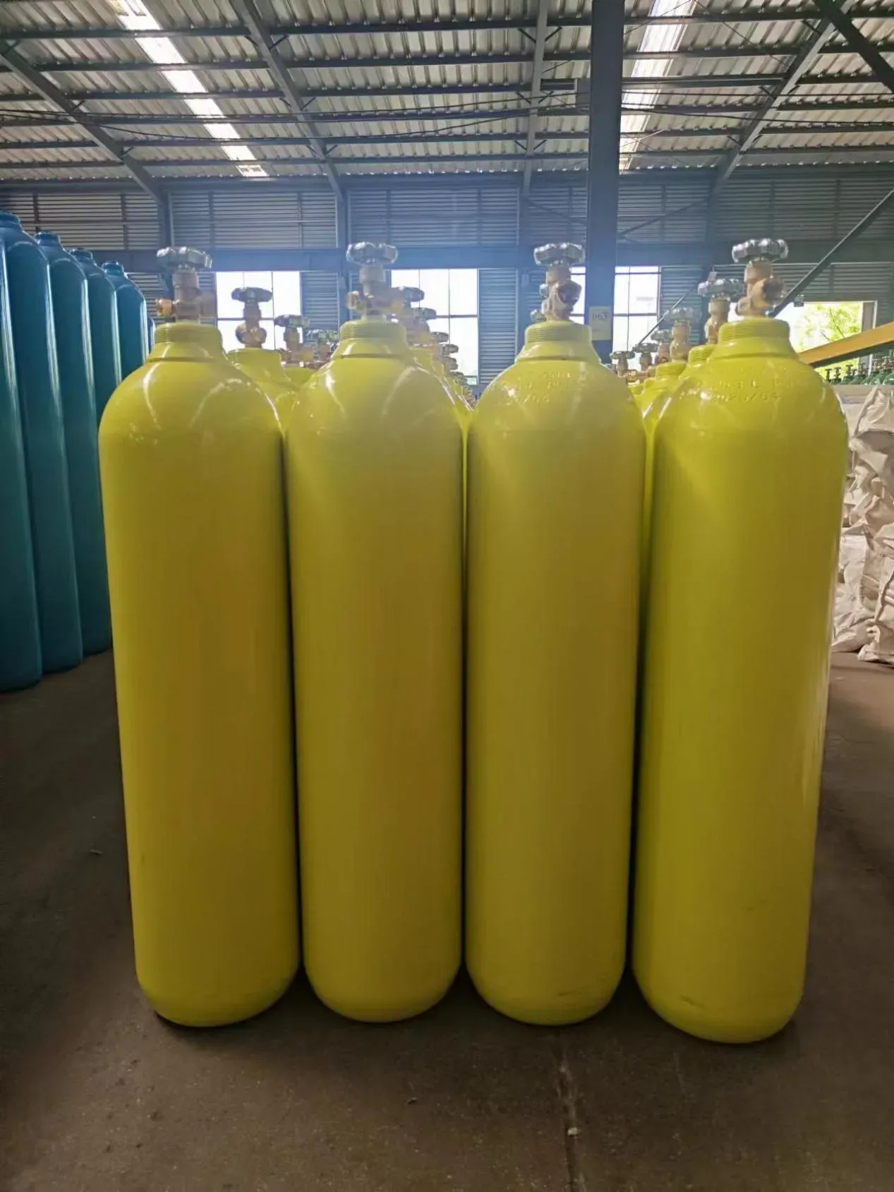 CNG and fire-fighting cylinders