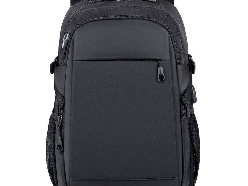 Custom Laptop Backpack – Commuter Backpack with Multi-Pocket Layout — custom laptop backpack manufacturing by Kaishi Bag Factory