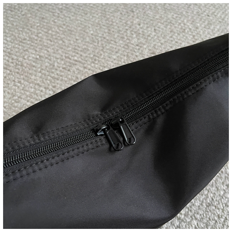 Custom Nylon Shoulder Bag – Lightweight Slouchy Hobo Bag (view 3) — custom bag manufacturing by Kaishi Bag Factory
