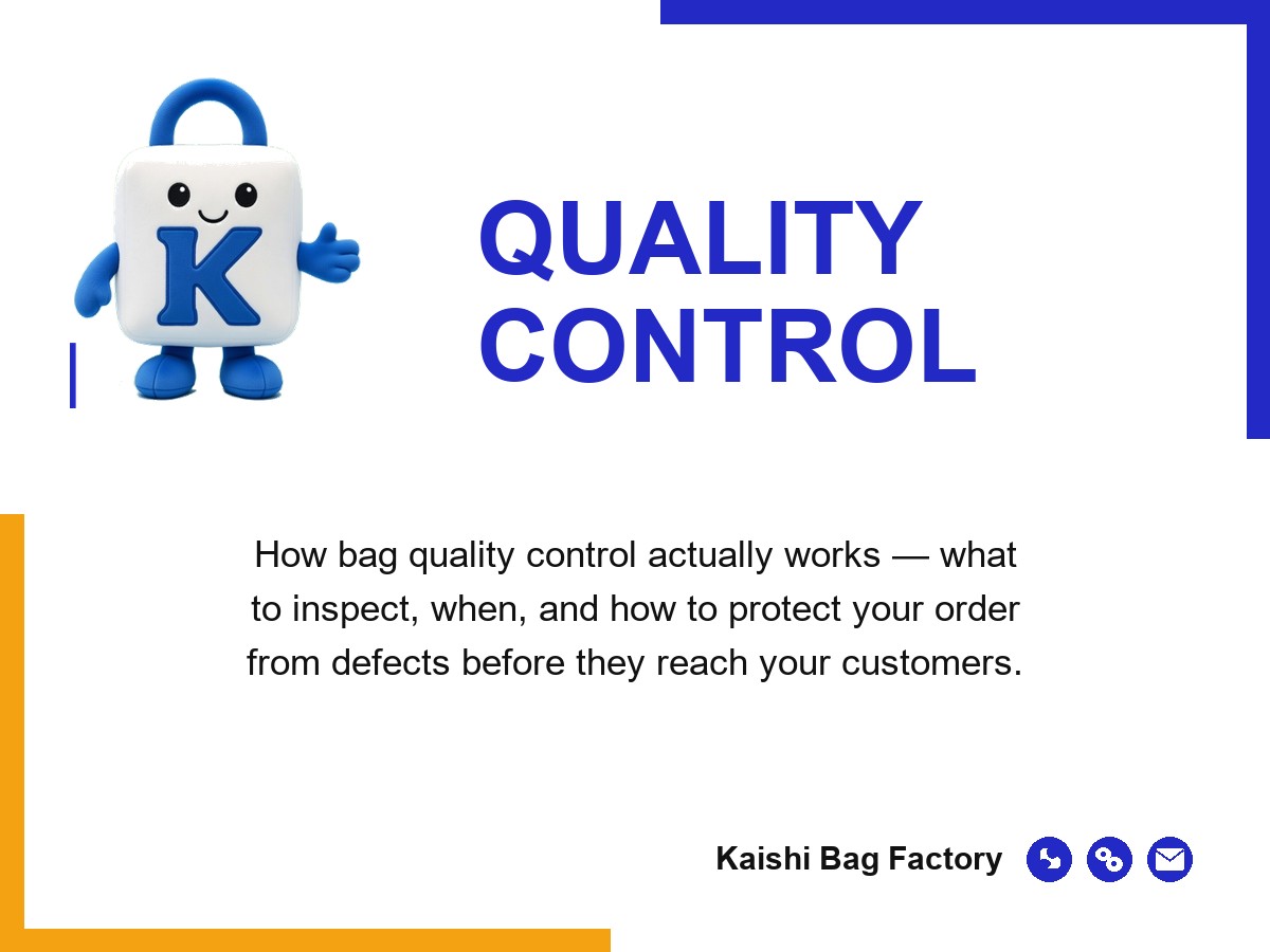 Article cover: A Complete Guide to Bag Quality Control and Inspection