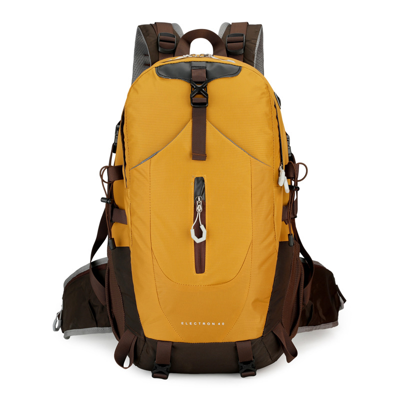 Custom Hiking Backpack 40L – Lightweight Water-Resistant Outdoor Backpack (view 3) — custom outdoor backpack by Kaishi Bag Factory