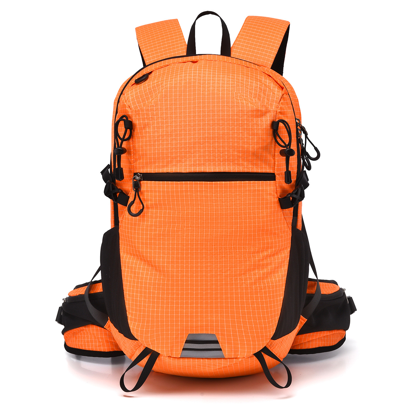 Custom Hiking Daypack – Lightweight Outdoor Backpack with Bungee Cord (view 2) — custom outdoor backpack by Kaishi Bag Factory