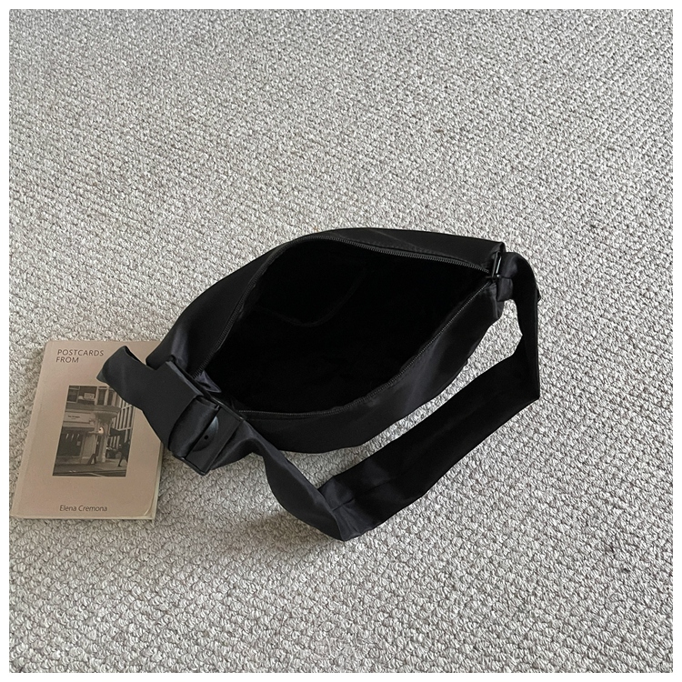Custom Nylon Shoulder Bag – Lightweight Slouchy Hobo Bag (view 2) — custom bag manufacturing by Kaishi Bag Factory