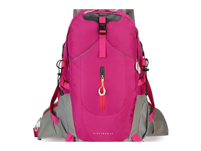 Custom Hiking Backpack 40L – Lightweight Water-Resistant Outdoor Backpack (view 2) — custom outdoor backpack by Kaishi Bag Factory