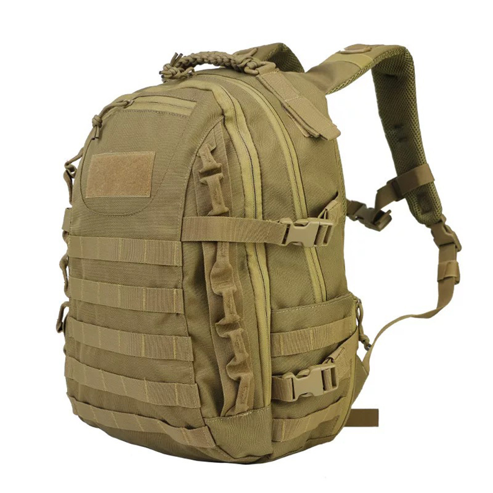 Custom Tactical Backpack – MOLLE Camo Assault Pack with Hydration Compatibility (view 4) — custom tactical backpack by Kaishi Bag Factory