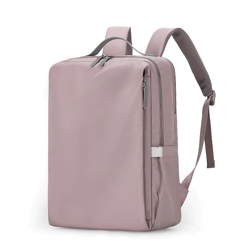 Custom Laptop Backpack – Slim Sleeve Backpack with Cushioned Back Panel (view 4) — custom laptop backpack by Kaishi Bag Factory