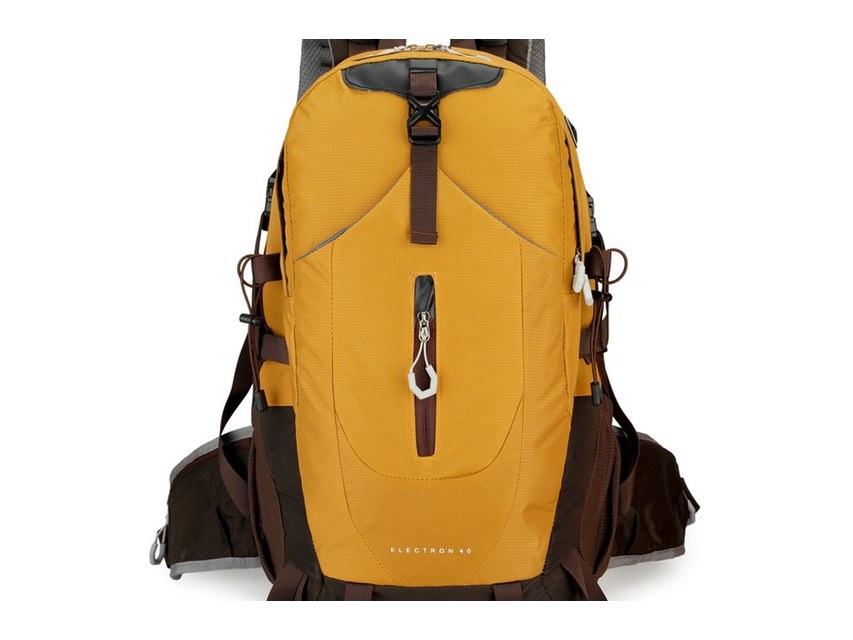 Custom Hiking Backpack 40L – Lightweight Water-Resistant Outdoor Backpack (view 3) — custom outdoor backpack by Kaishi Bag Factory