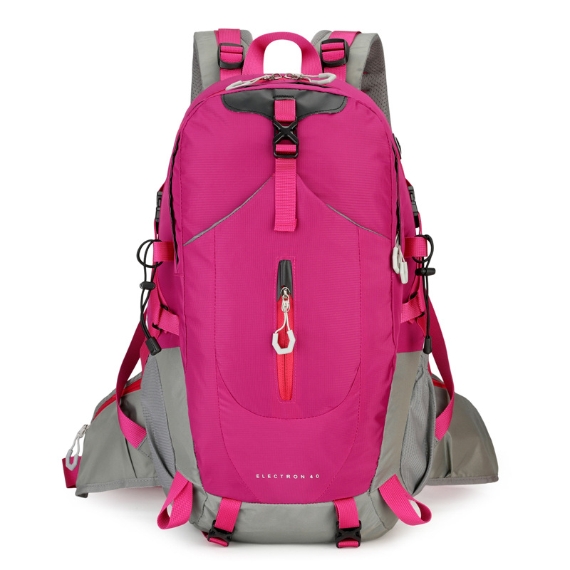 Custom Hiking Backpack 40L – Lightweight Water-Resistant Outdoor Backpack (view 2) — custom outdoor backpack by Kaishi Bag Factory