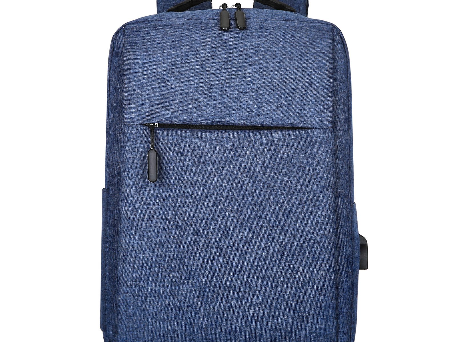 Custom Laptop Backpack – Minimalist Daypack with Side Pockets (view 3) — custom laptop backpack by Kaishi Bag Factory