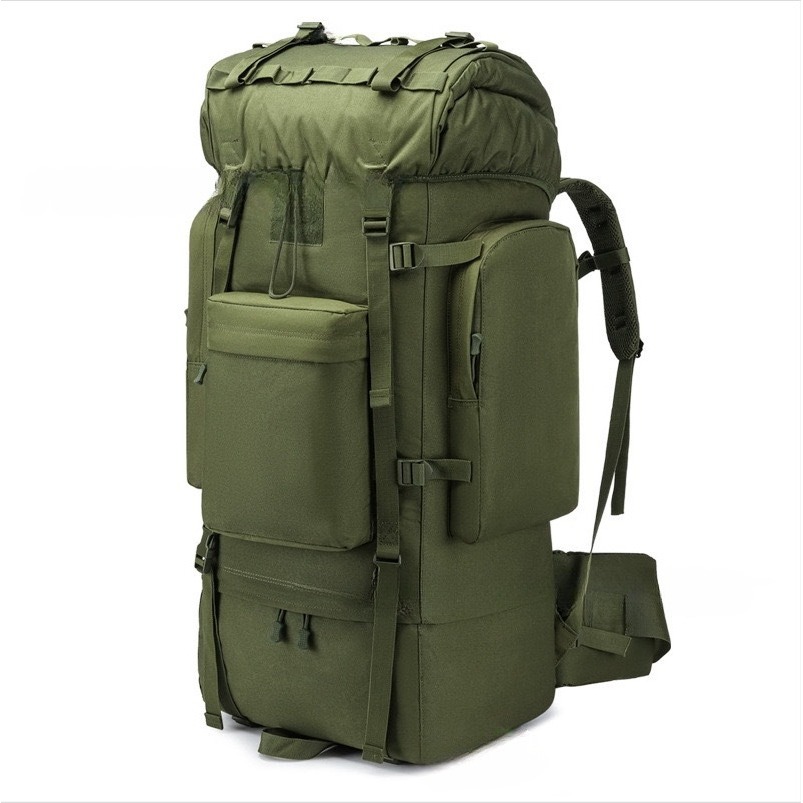 Custom Hiking Backpack 100L – Large Capacity Expedition Backpack — custom outdoor backpack manufacturing by Kaishi Bag Factory