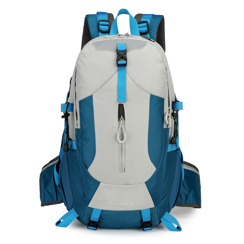 Custom Hiking Backpack 40L – Lightweight Water-Resistant Outdoor Backpack (view 4) — custom outdoor backpack by Kaishi Bag Factory