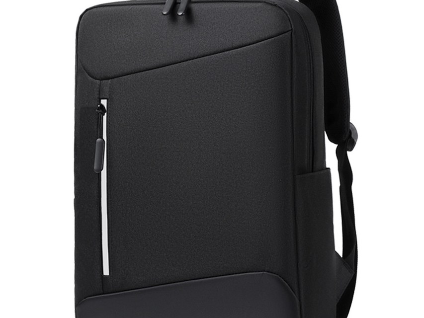 Custom Laptop Backpack – Slim Minimalist Commuter Backpack (view 2) — custom laptop backpack by Kaishi Bag Factory