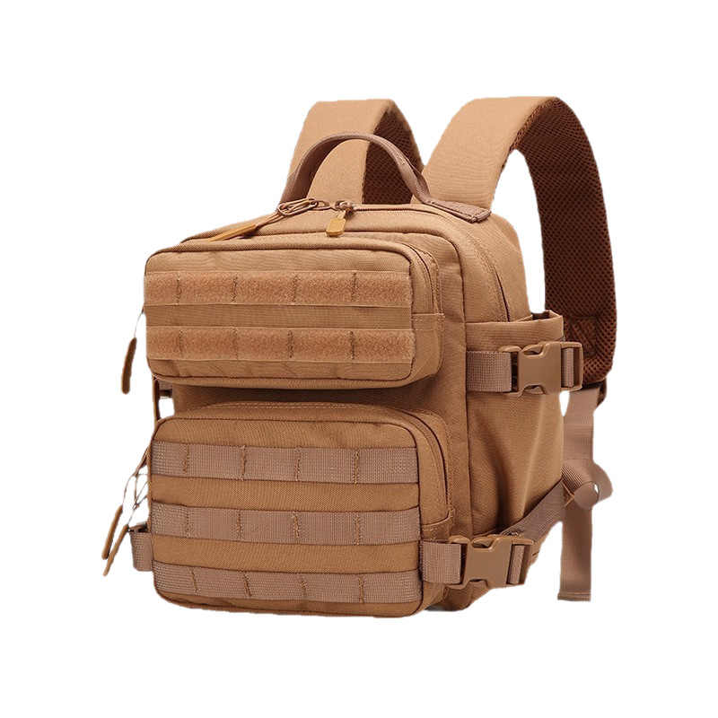 Custom 9L Tactical Backpack – Mini MOLLE Daypack for Camping and Hiking (view 5) — custom tactical backpack by Kaishi Bag Factory