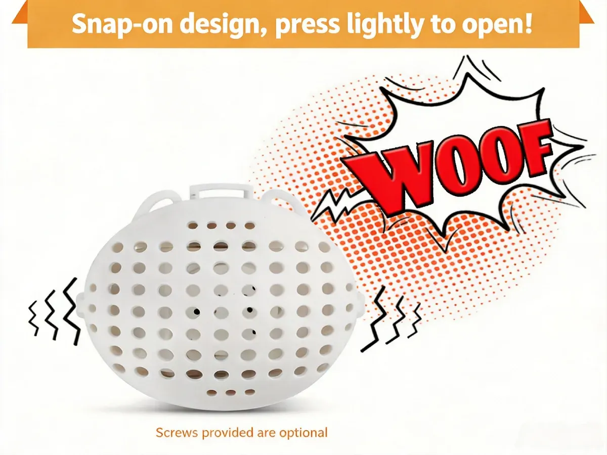 Sound ball core with WOOF squeaky response