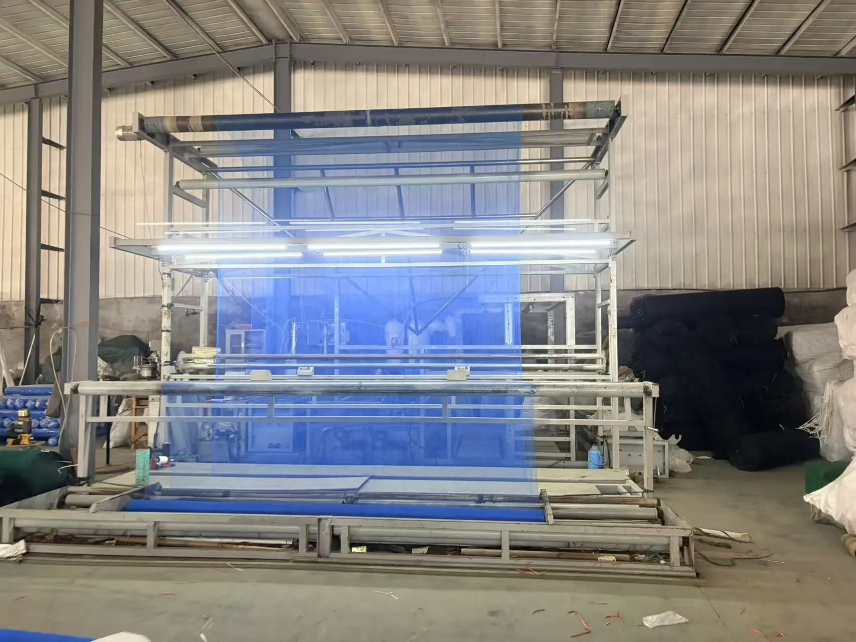 Net roll winding