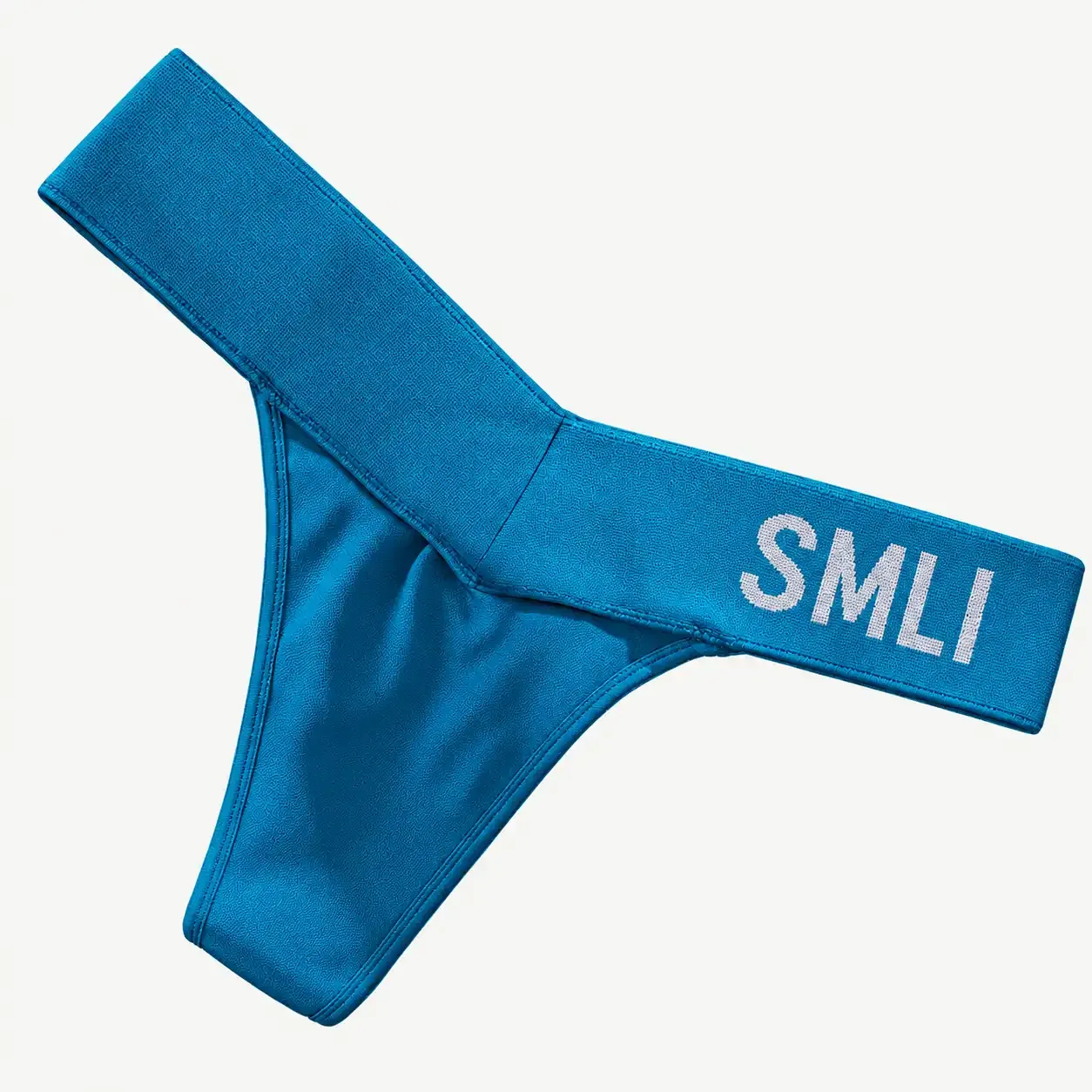 Custom seamless thong underwear front view for private label lingerie manufacturing