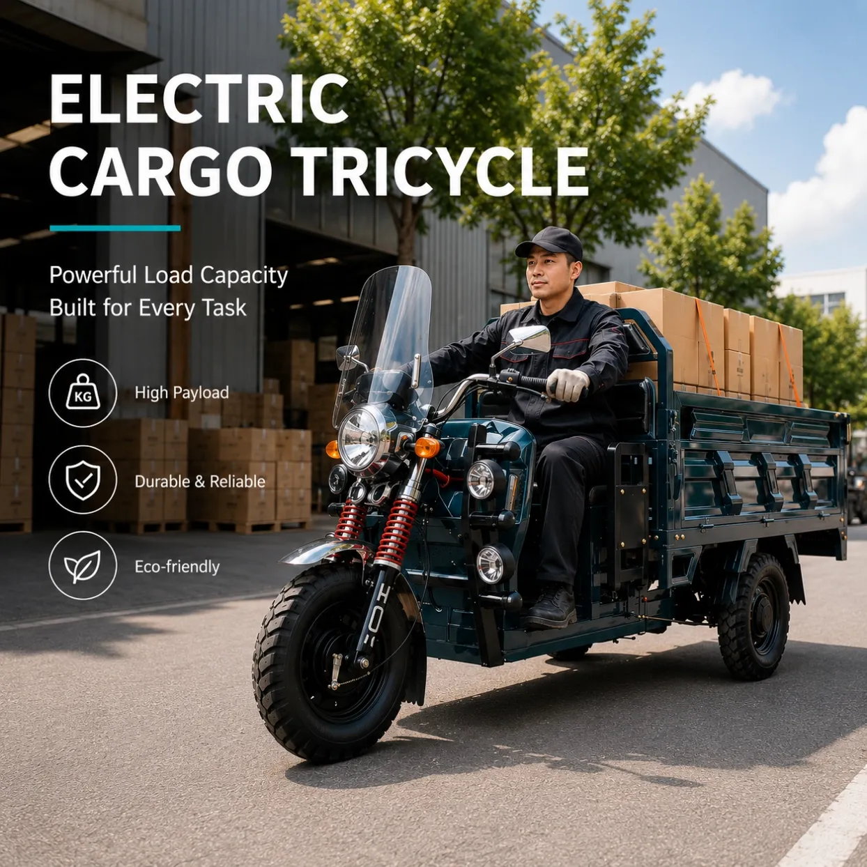 cargo electric tricycle