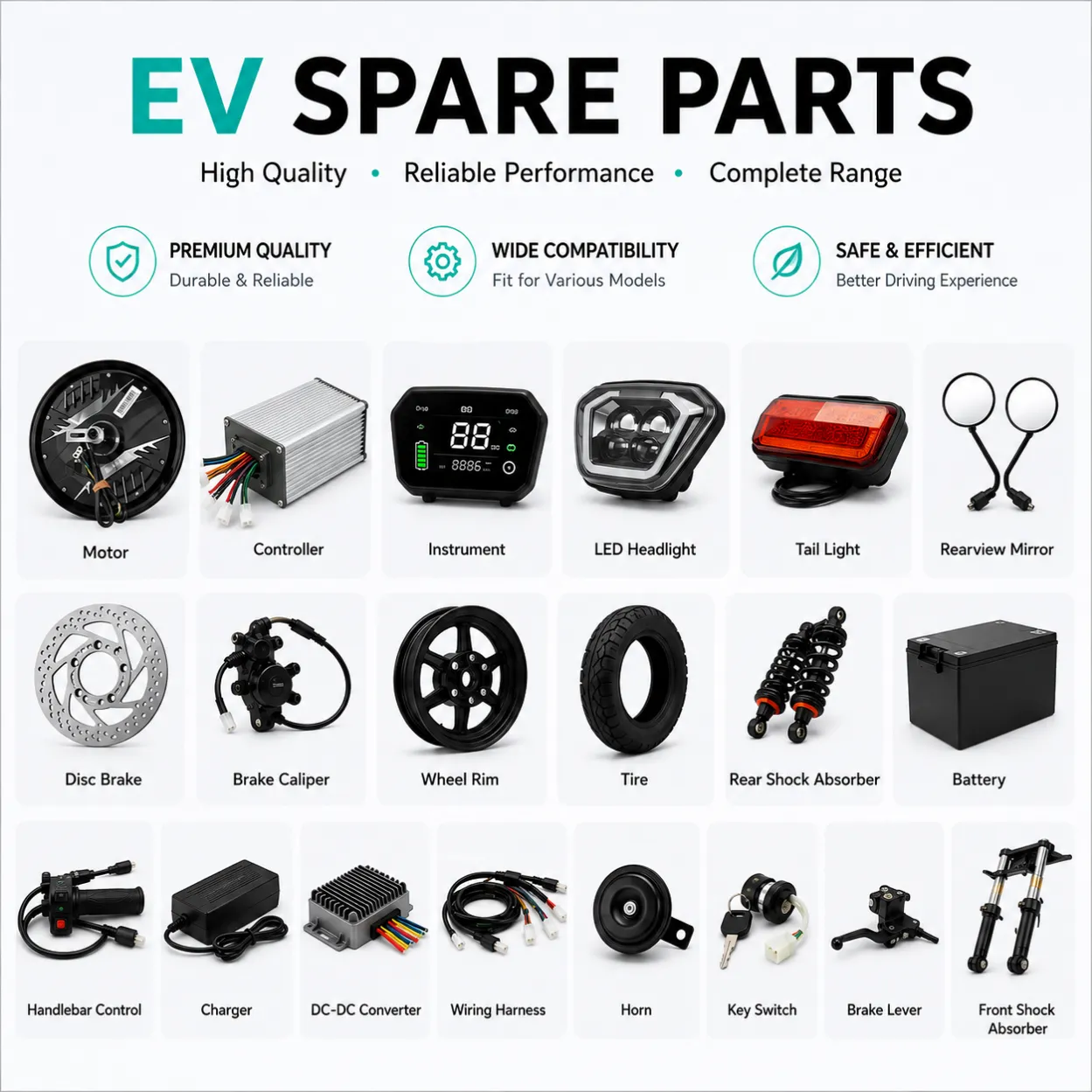 ev spare parts